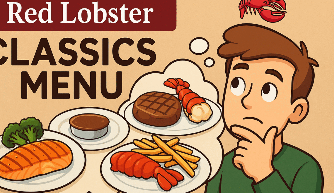 Red Lobster Classics Menu