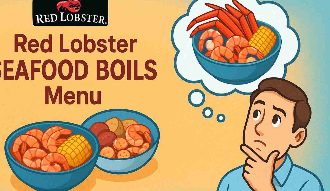 Red Lobster Seafood Boils Menu
