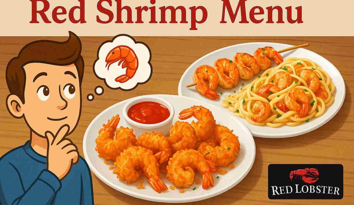 Red lobster Shrimp Menu 2025
