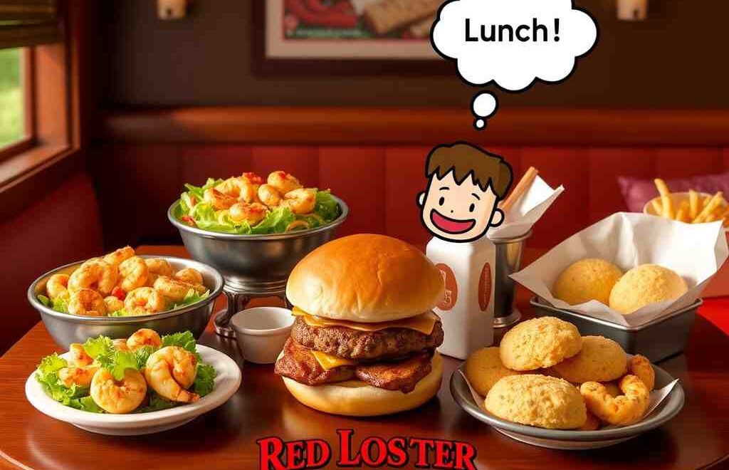 red lobster lunch favorite menu