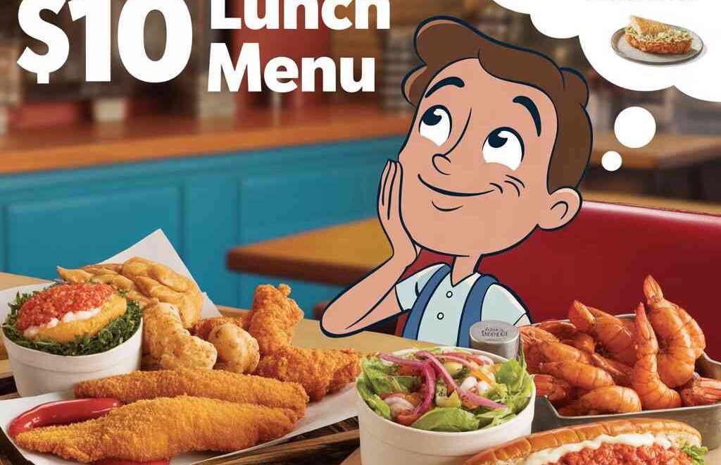 Red Lobster $10 Lunch Menu