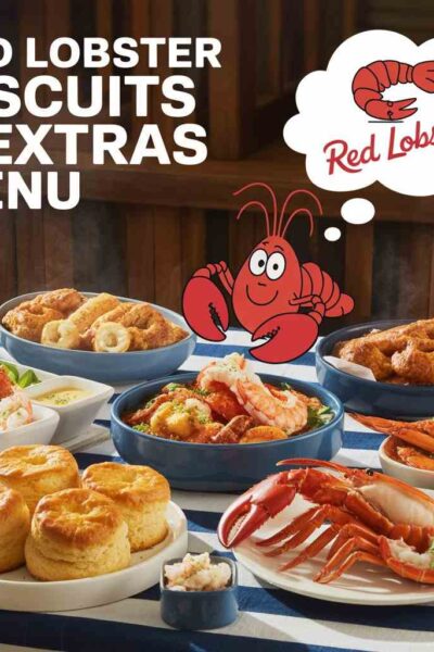 Red Lobster Biscuits & Extras Menu