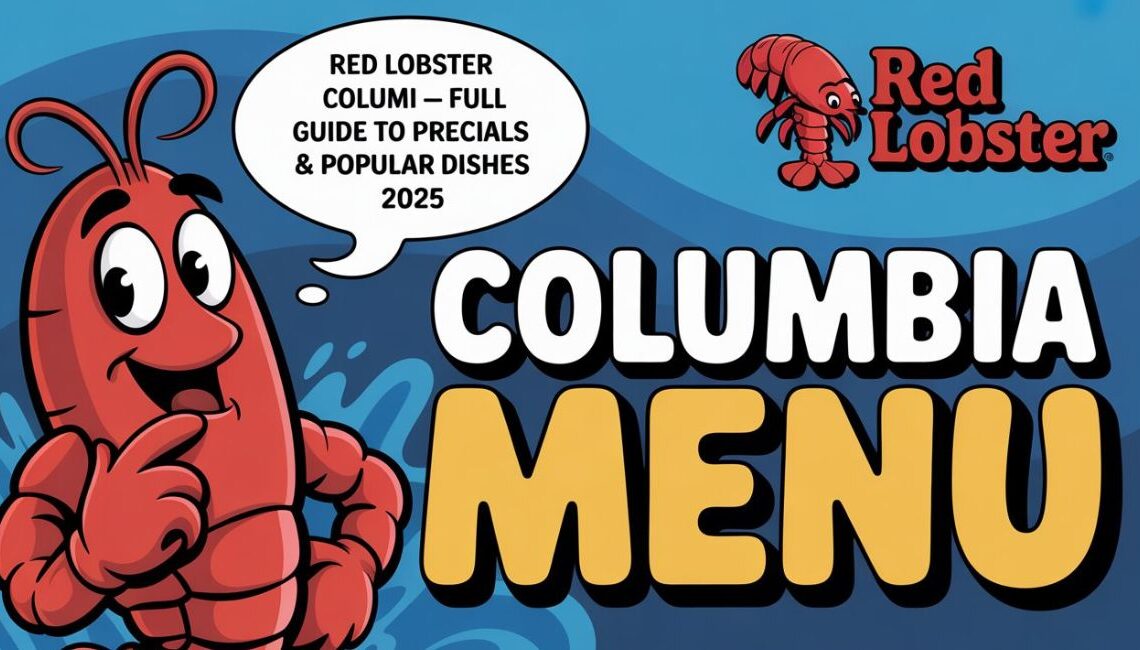 Red Lobster Columbia Menu