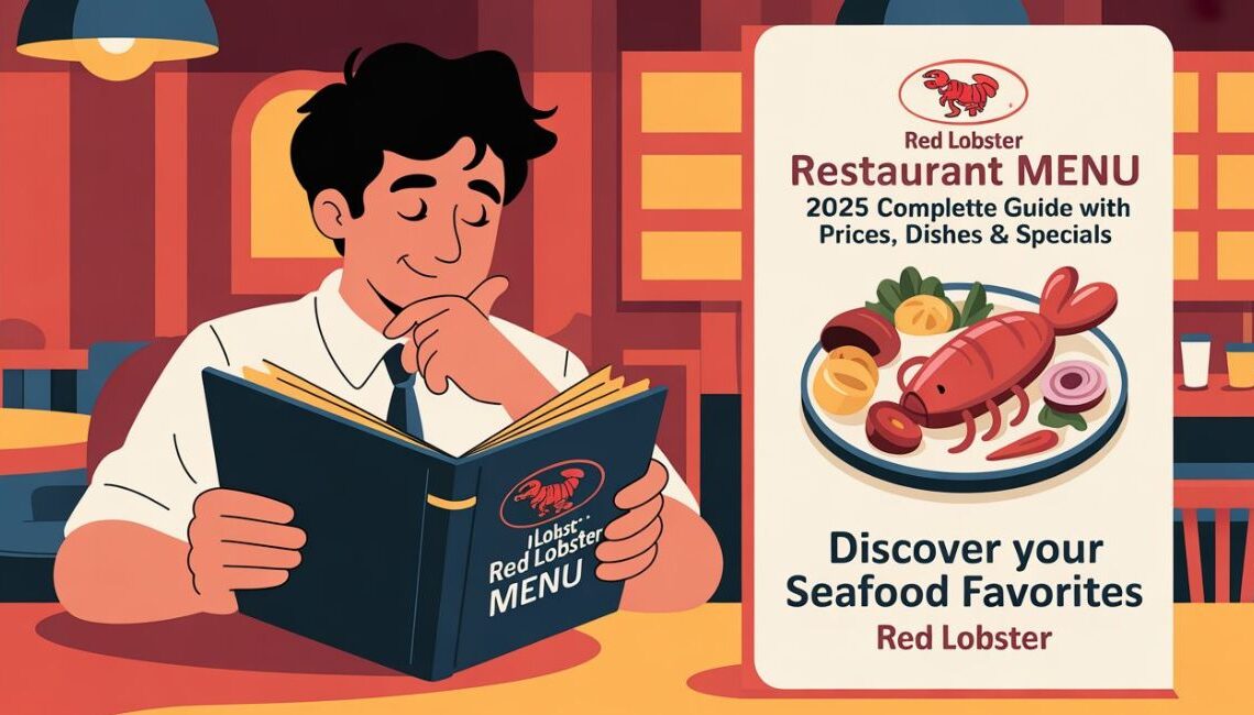 Red Lobster Restaurant Menu 2025