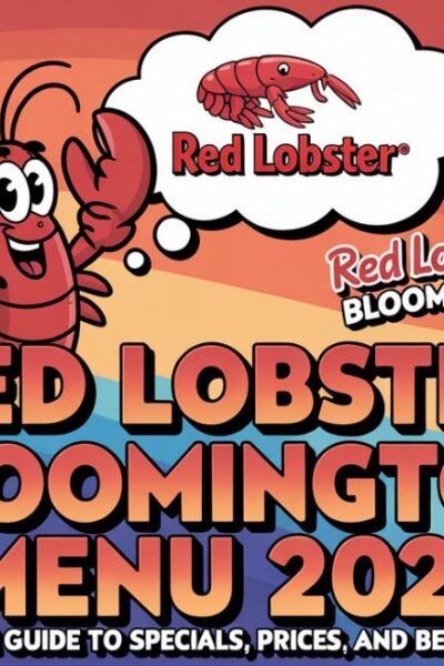 Red Lobster Bloomington Menu
