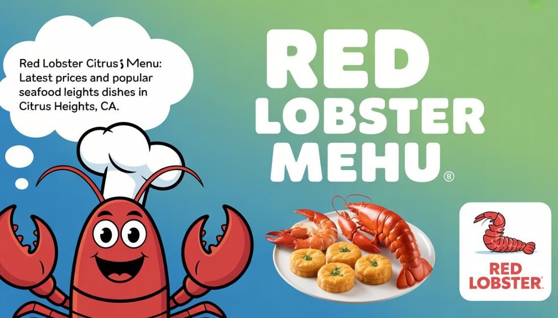 Red Lobster Citrus Heights Menu