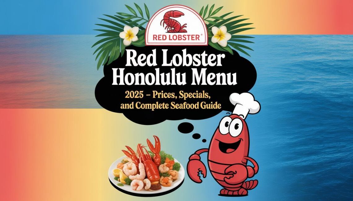 Red Lobster Honolulu Menu