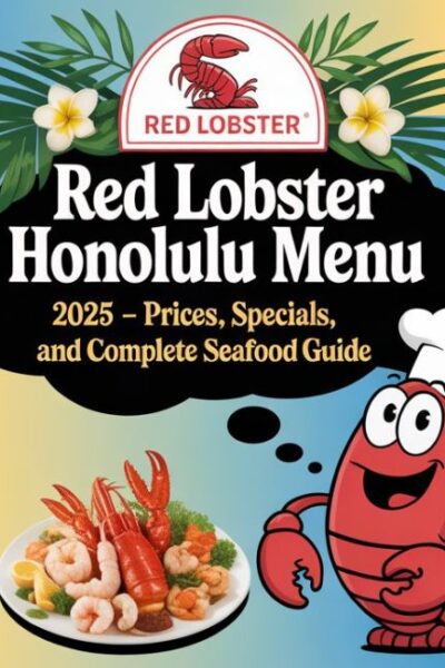 Red Lobster Honolulu Menu