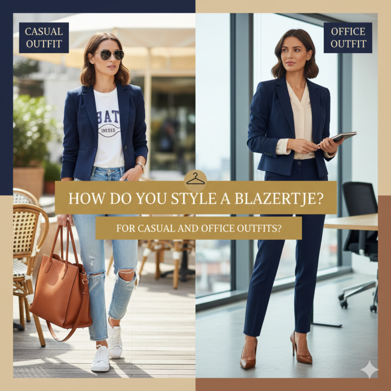 How Do You Style a Blazertje for Casual and Office Outfits How Do You Style a Blazertje for Casual and Office Outfits
