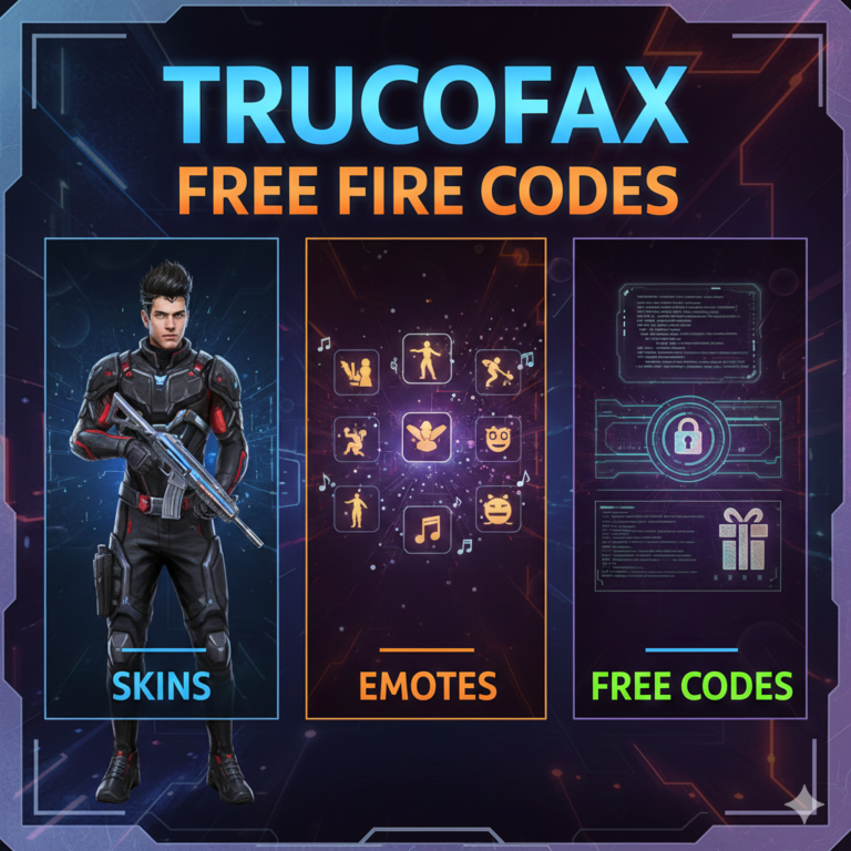 What are Trucofax Free Fire Code, Skin, and Emotes What are Trucofax Free Fire Code, Skin, and Emotes