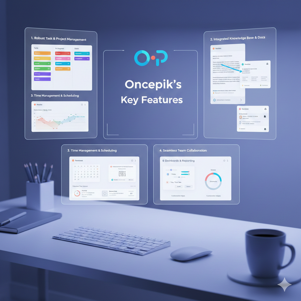 Why Oncepik All in One Productivity-Platform Is Ideal for Freelancers & Agencies
