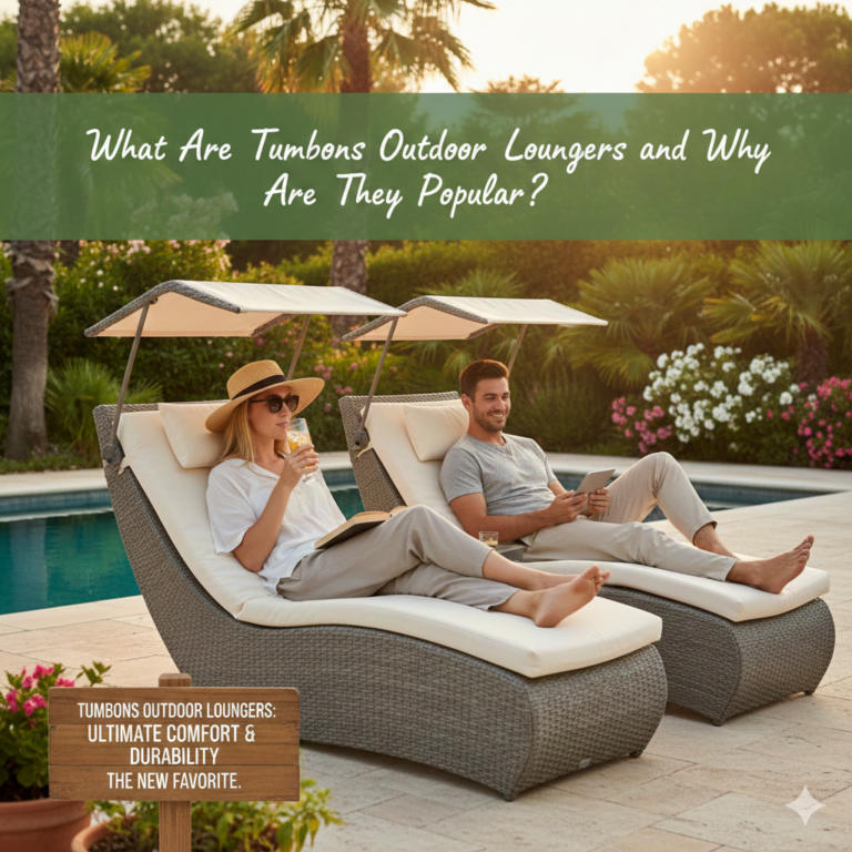 What Are Tumbons Outdoor Loungers and Why Are They Popular