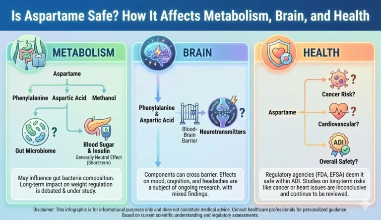 Is Aspartame Safe How It Affects Metabolism, Brain, and Health