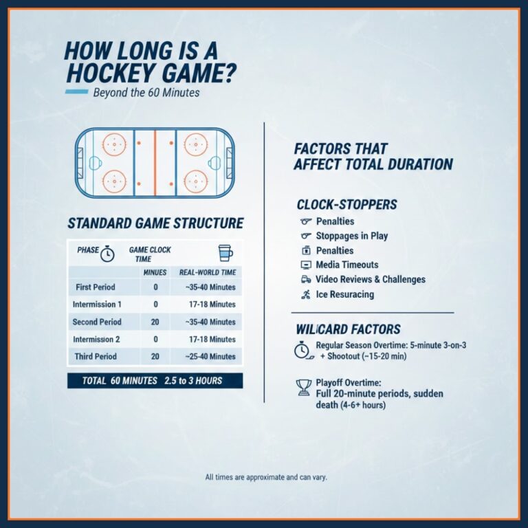 How Long Is a Hockey Game and What Affects Its Total Duration