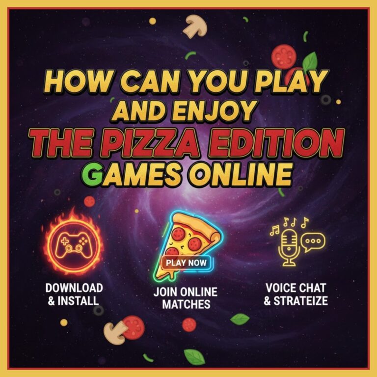 How Can You Play and Enjoy The Pizza Edition Games Online