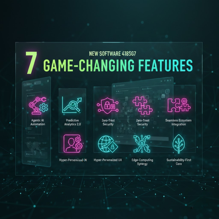7 Game-Changing Features of New Software 418dsg7