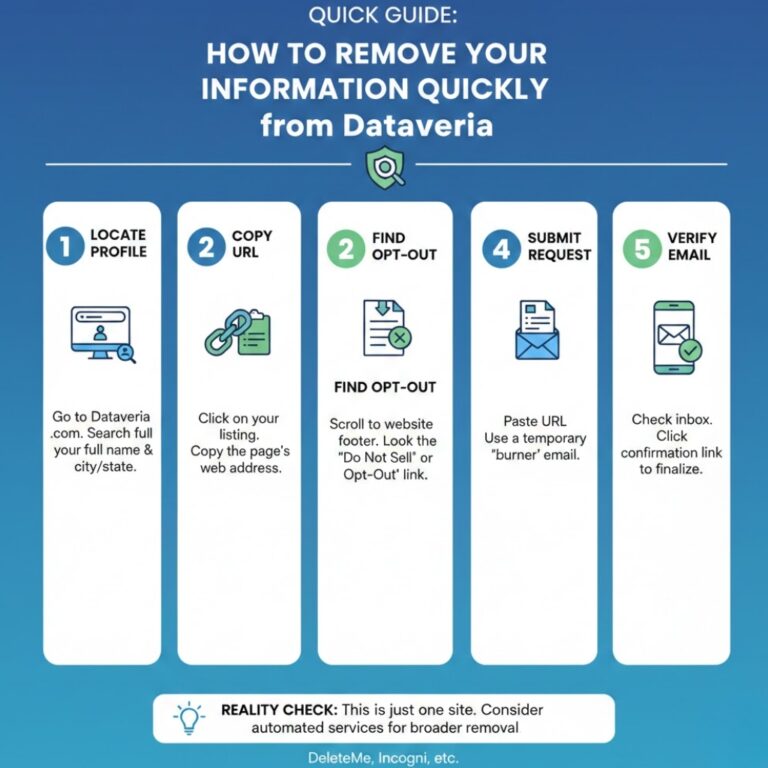 How Can You Dataveria How to Remove Your Information Quickly