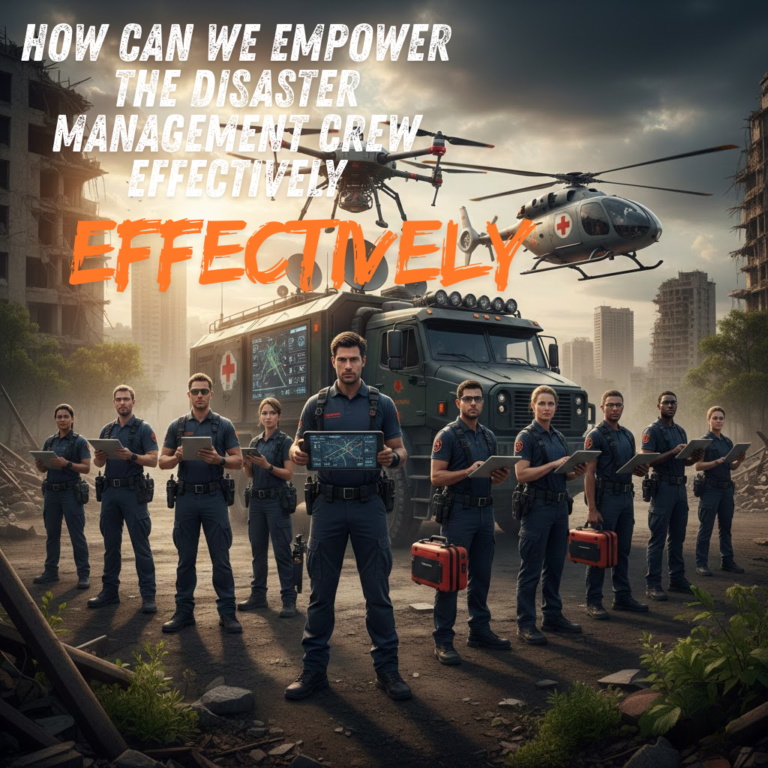 How Can We Empower the Disaster Management Crew Effectively