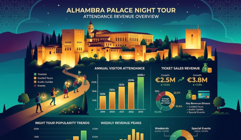 How Does Alhambra Palace Night Tour Attendance Revenue Work How Does Alhambra Palace Night Tour Attendance Revenue Work