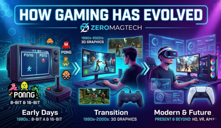 How Gaming Has Evolved ZeroMagTech Full Guide