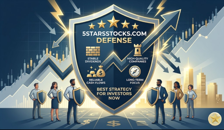 Is 5starsstocks.com defense best strategy for investors now
