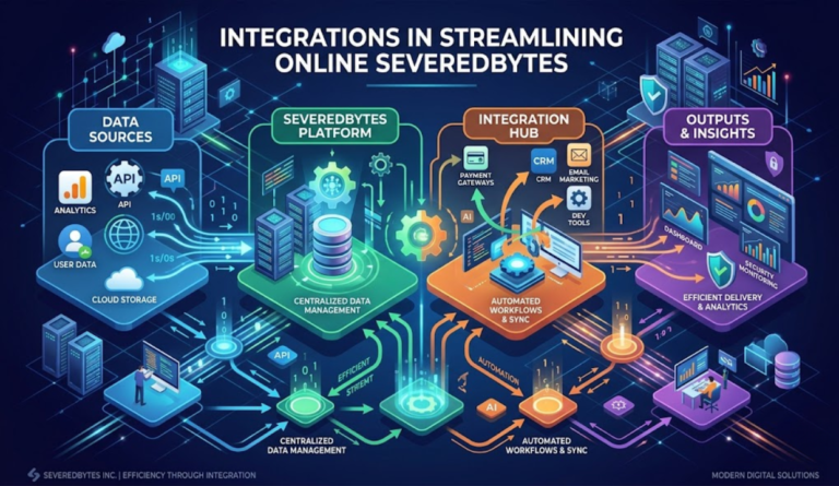 How Do Integrations in Streamlining Online Severedbytes Work